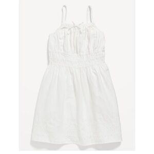 Old Navy White Smocked Dress 18-24 months Eyelet Details